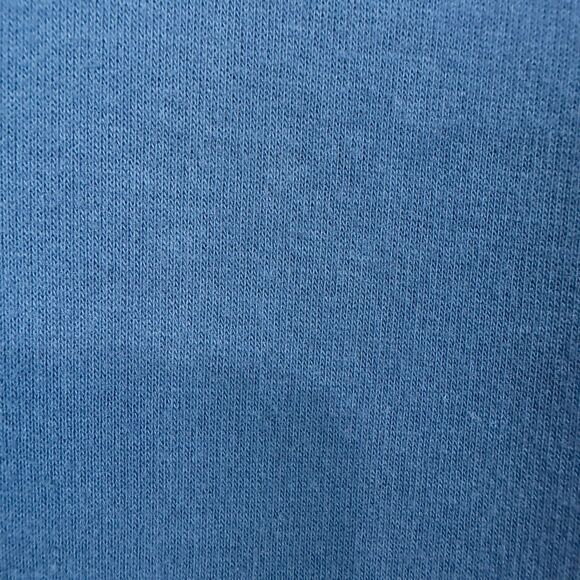 Athleta Cozy Karma ASYM Pullover Womens Medium Enchanted Blue Athleisure 383402 - Picture 9 of 16